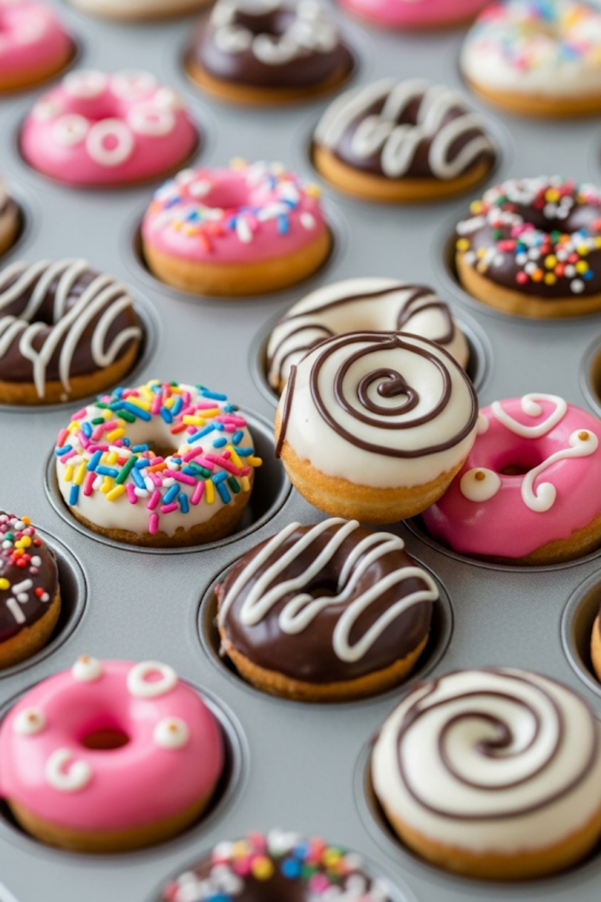 Hamburger Ekmeği Tavası, 15 Gözlü, 10,5 cm çap, 40x60 cm