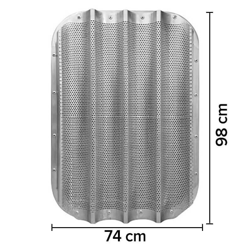 Baget Tepsisi, %100 1. Kalite Alüminyum, 74x98