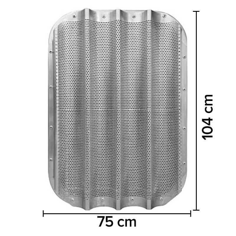 Baget Tepsisi, %100 1. Kalite Alüminyum, 75x104