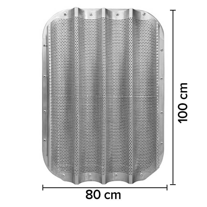 Baget Tepsisi, %100 1. Kalite Alüminyum, 80x100
